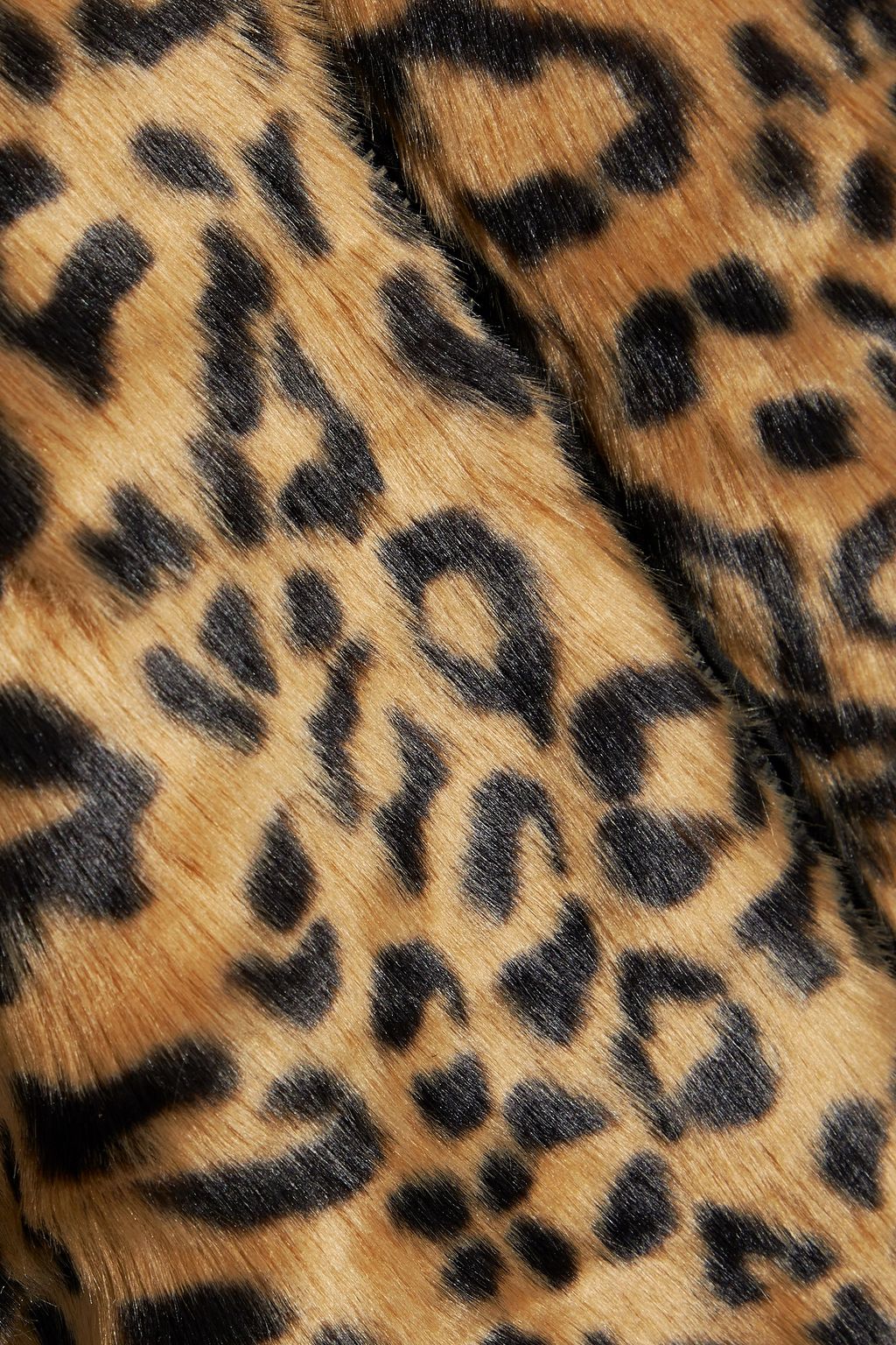 REBECCA MINKOFF Brigit leopard-print faux fur jacket