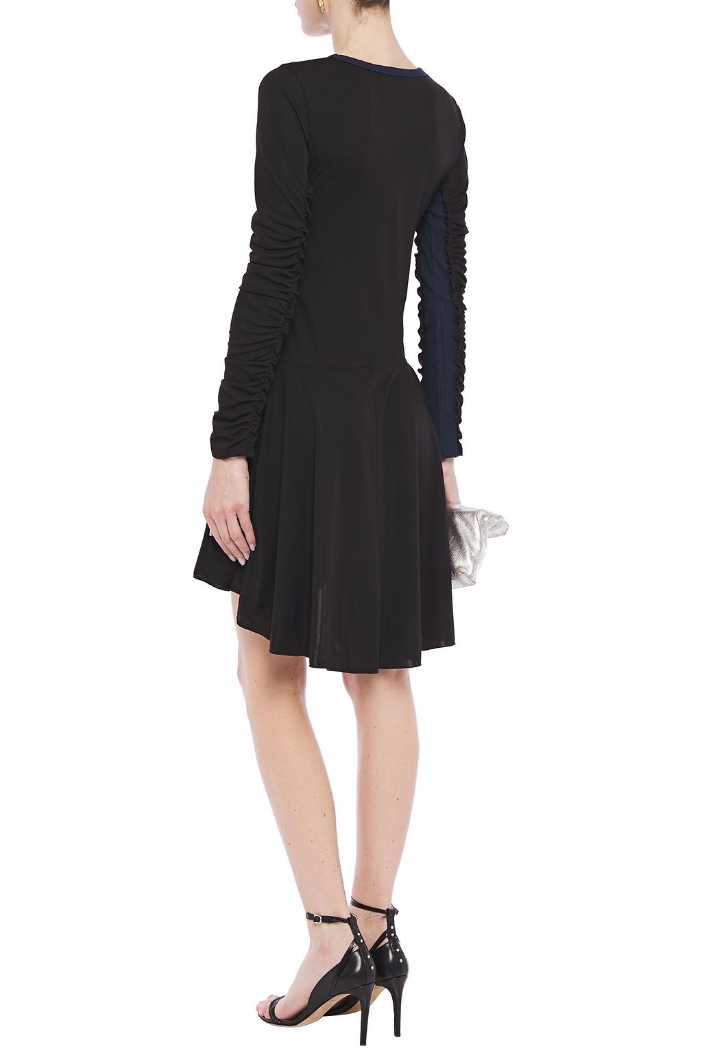 SEE BY CHLOÉ Ruched stretch-jersey mini dress