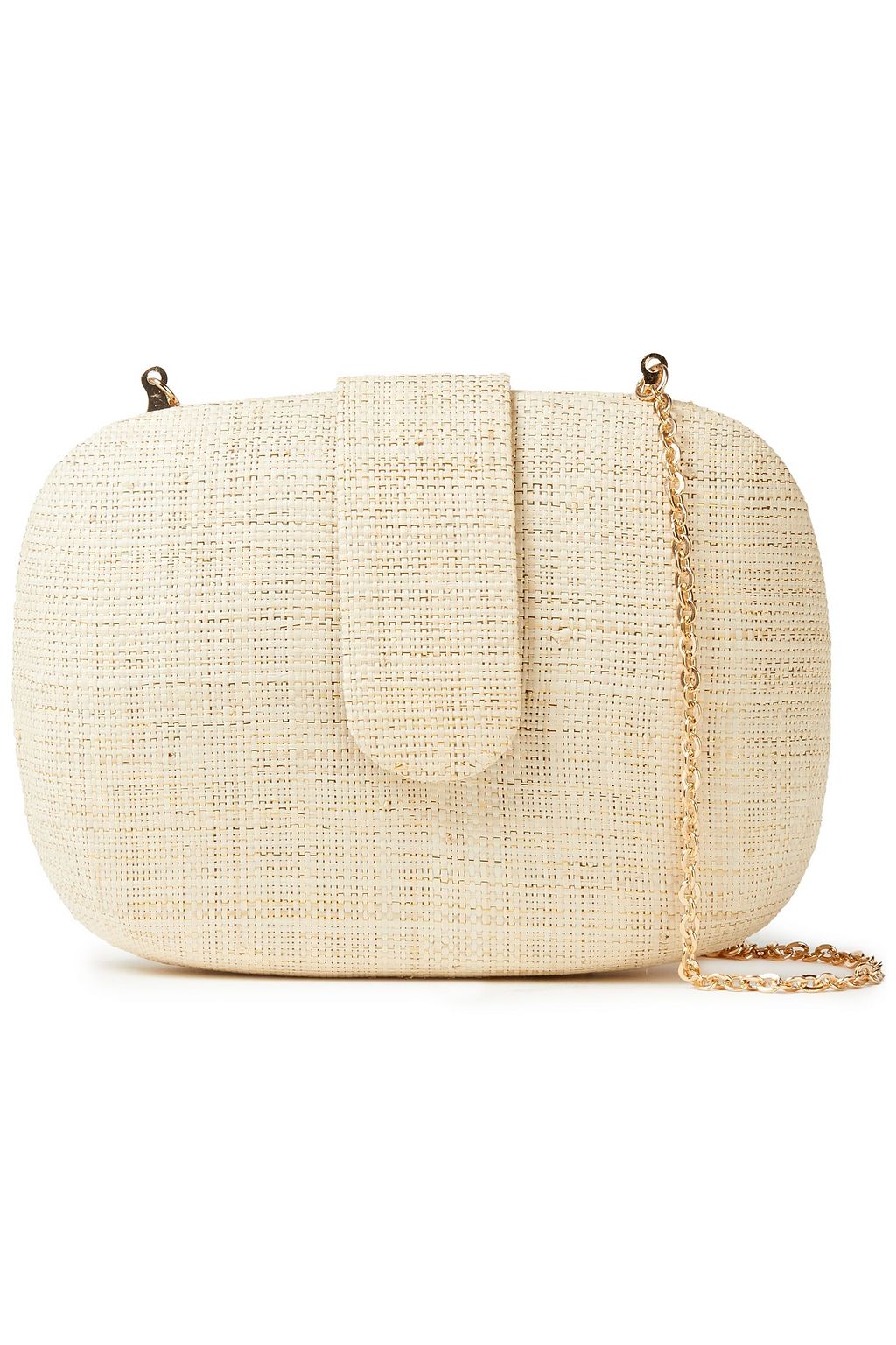 beige clutch