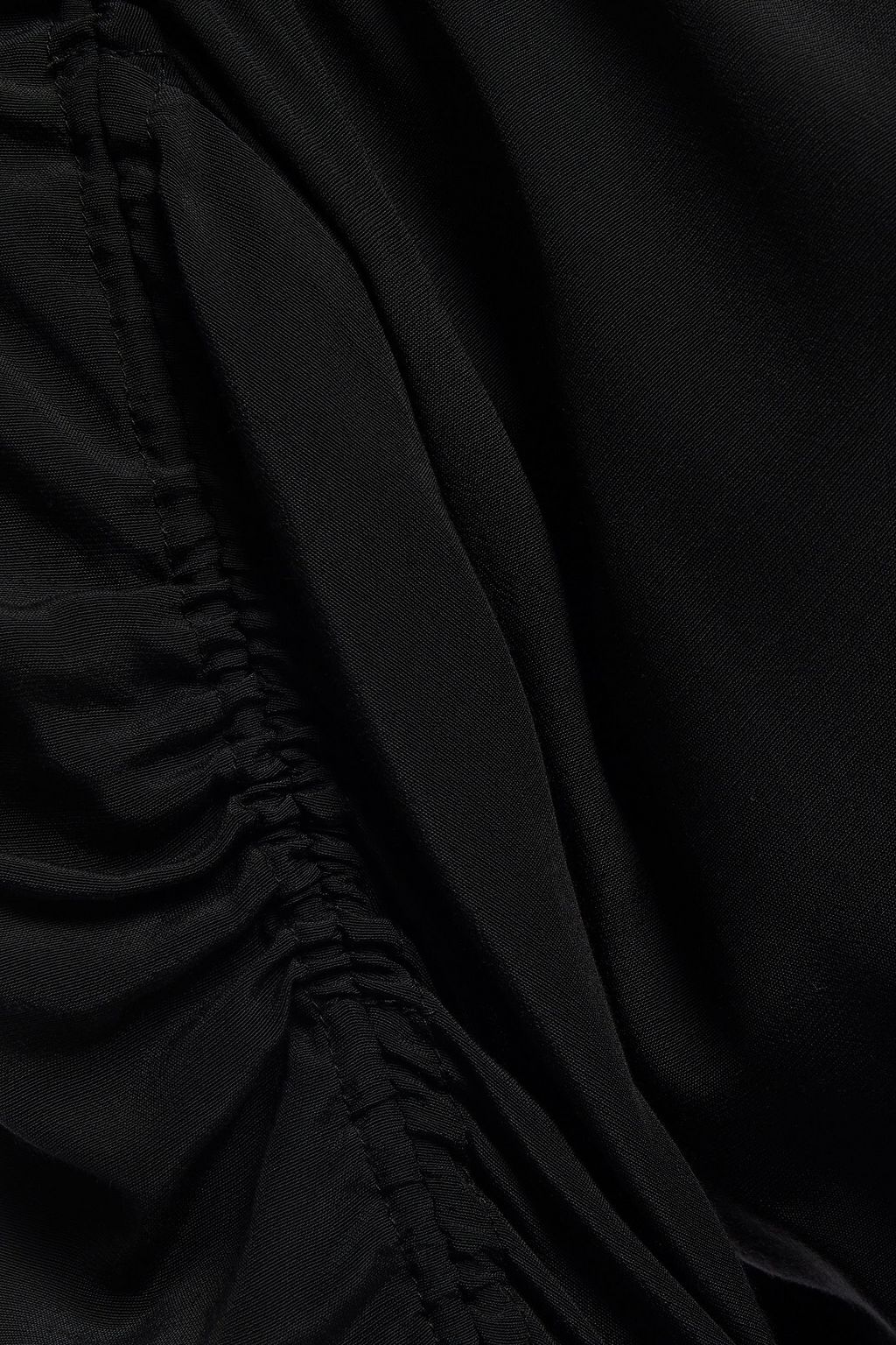 BY MALENE BIRGER Ruched crepe de chine mini dress