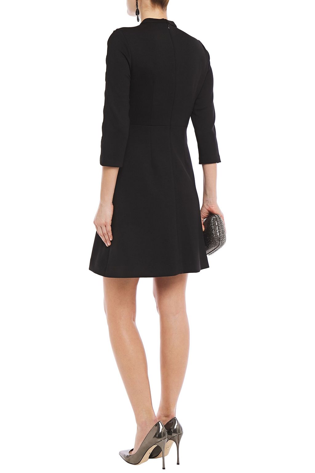 ELIE TAHARI Senna cutout ponte mini dress