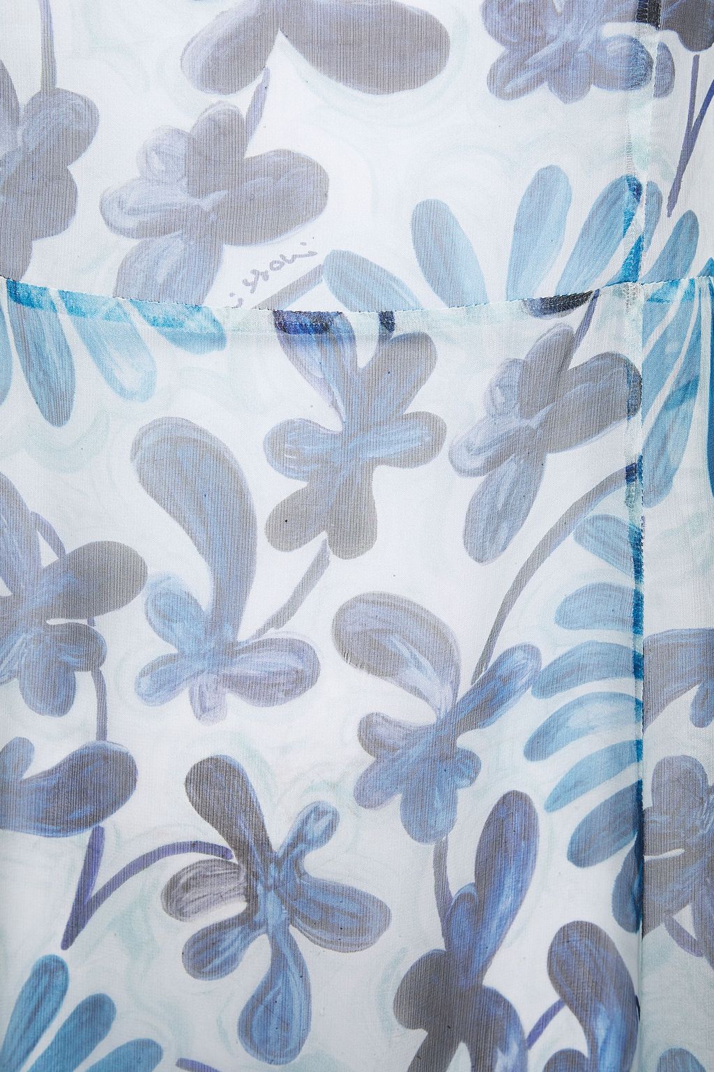 MISSONI Floral-print silk-twill maxi dress