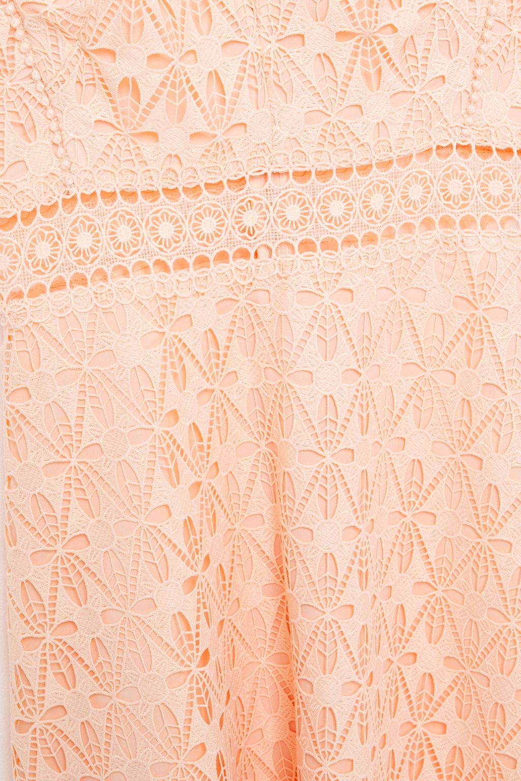 SANDRO Bilali guipure lace midi dress