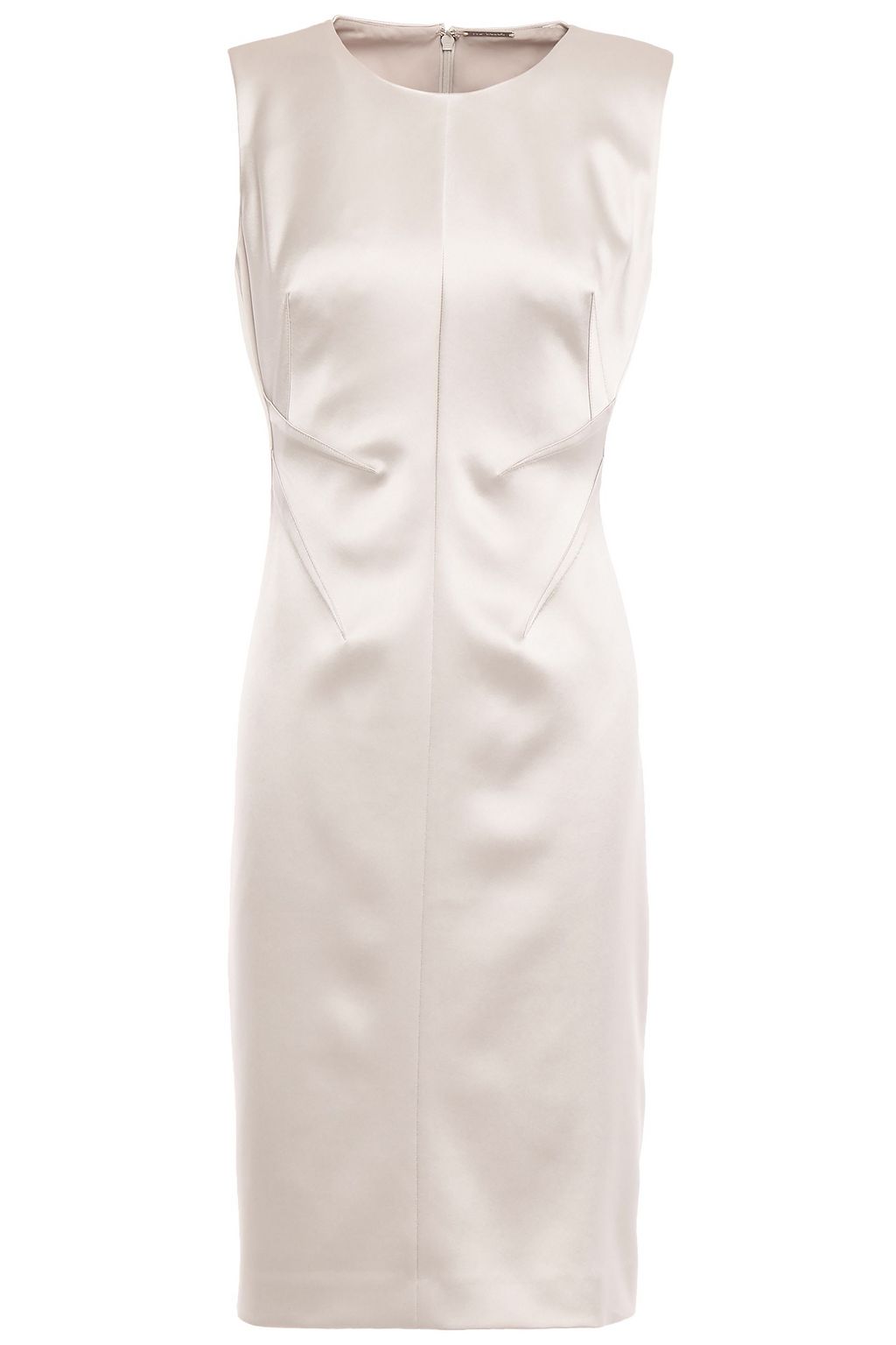 tahari satin dress