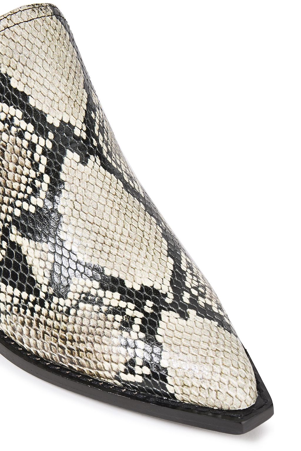 SIGERSON MORRISON Tabatha snake-effect leather ankle boots