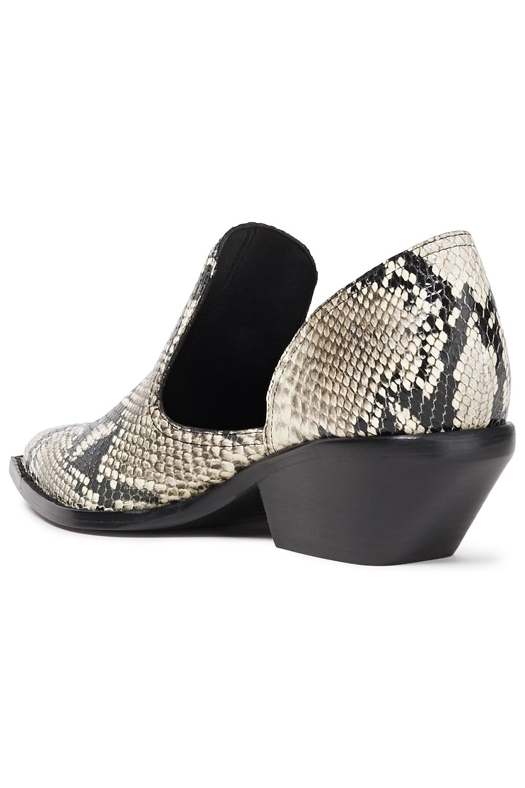 SIGERSON MORRISON Tabatha snake-effect leather ankle boots