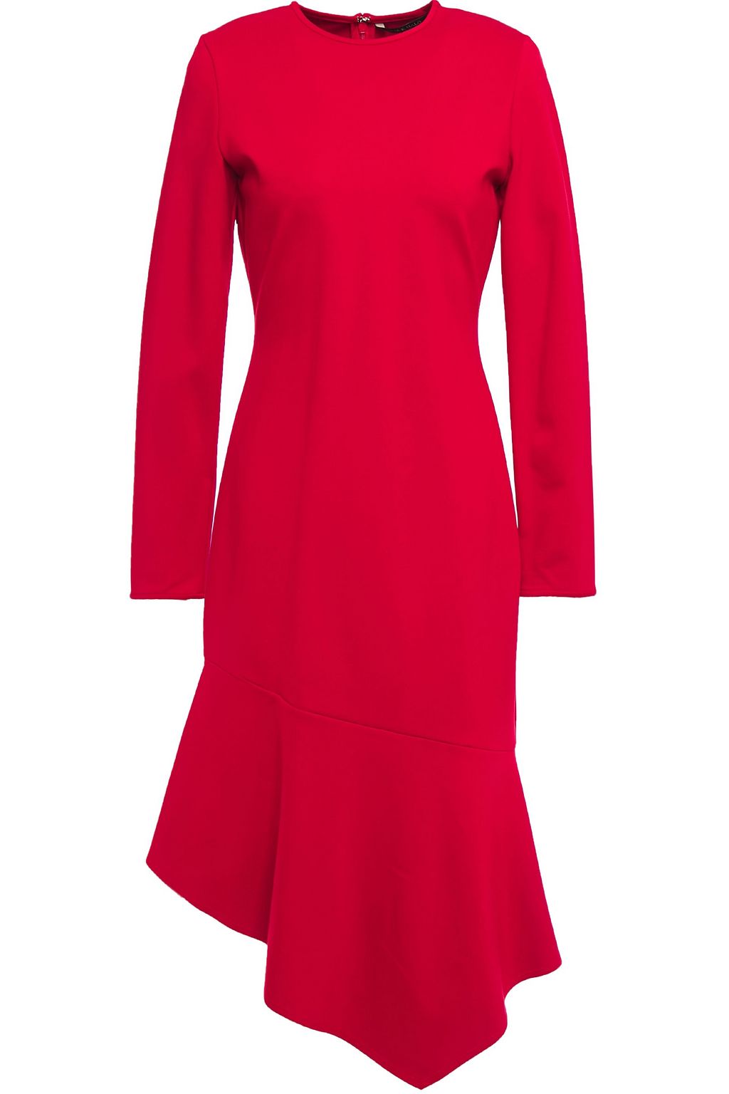 black halo asymmetrical dress