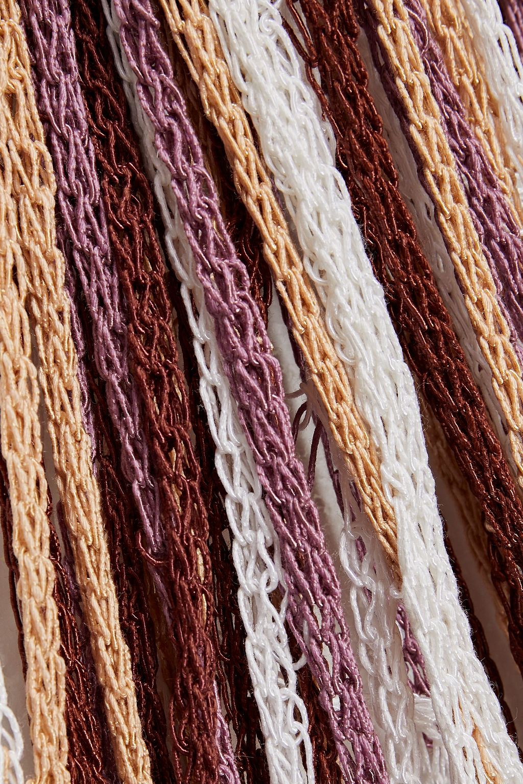 MISSONI Open-knit wool-blend maxi dress