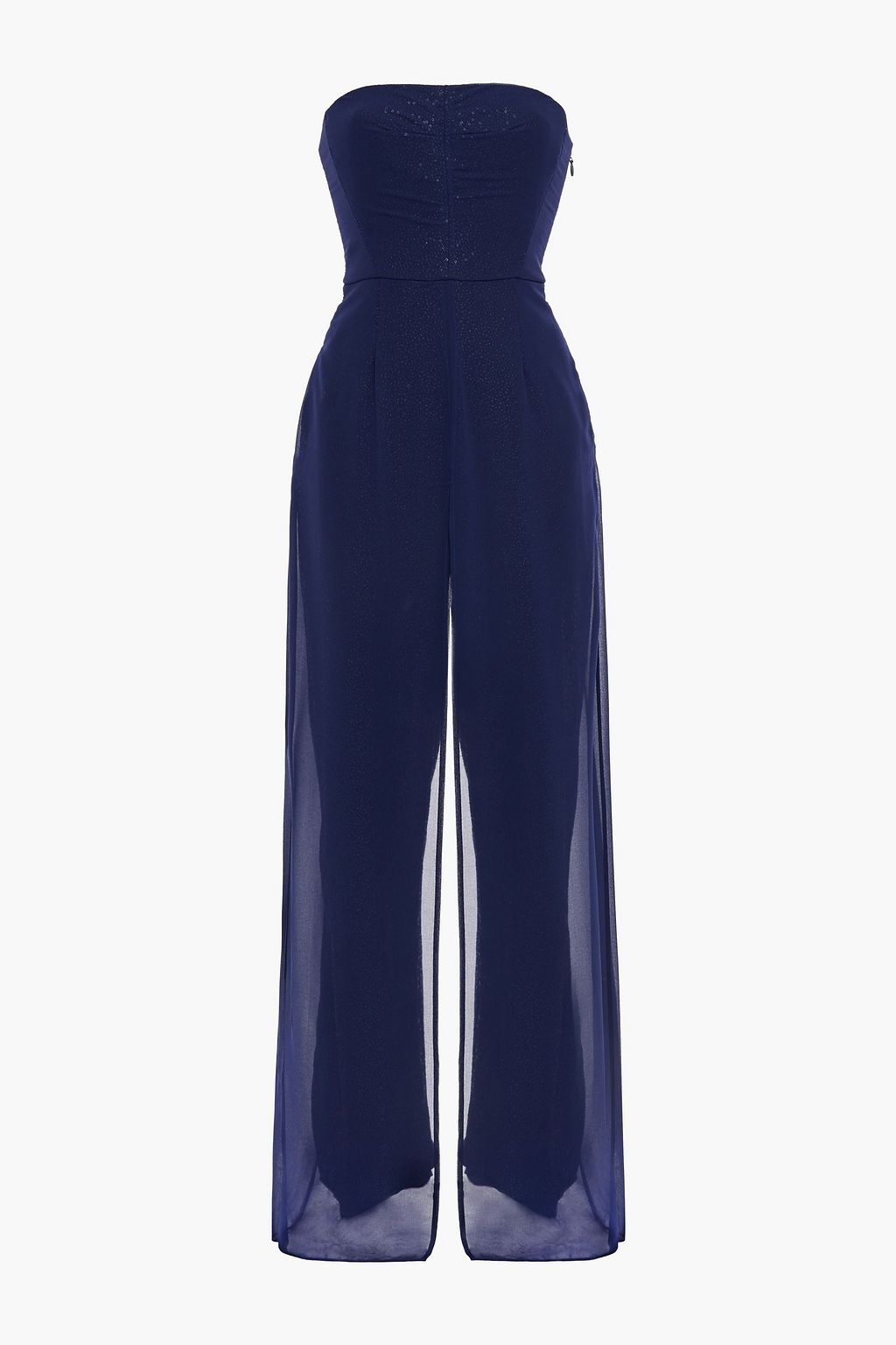 michael michael kors sequined mesh jumpsuit