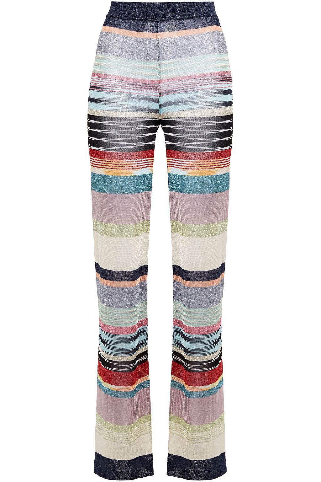 multicolor flare pants