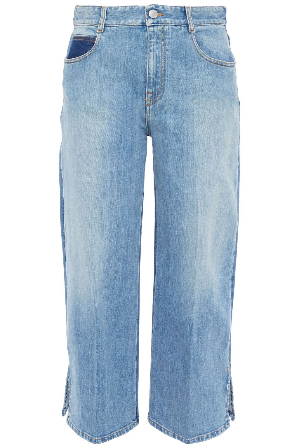 colored straight leg jeans
