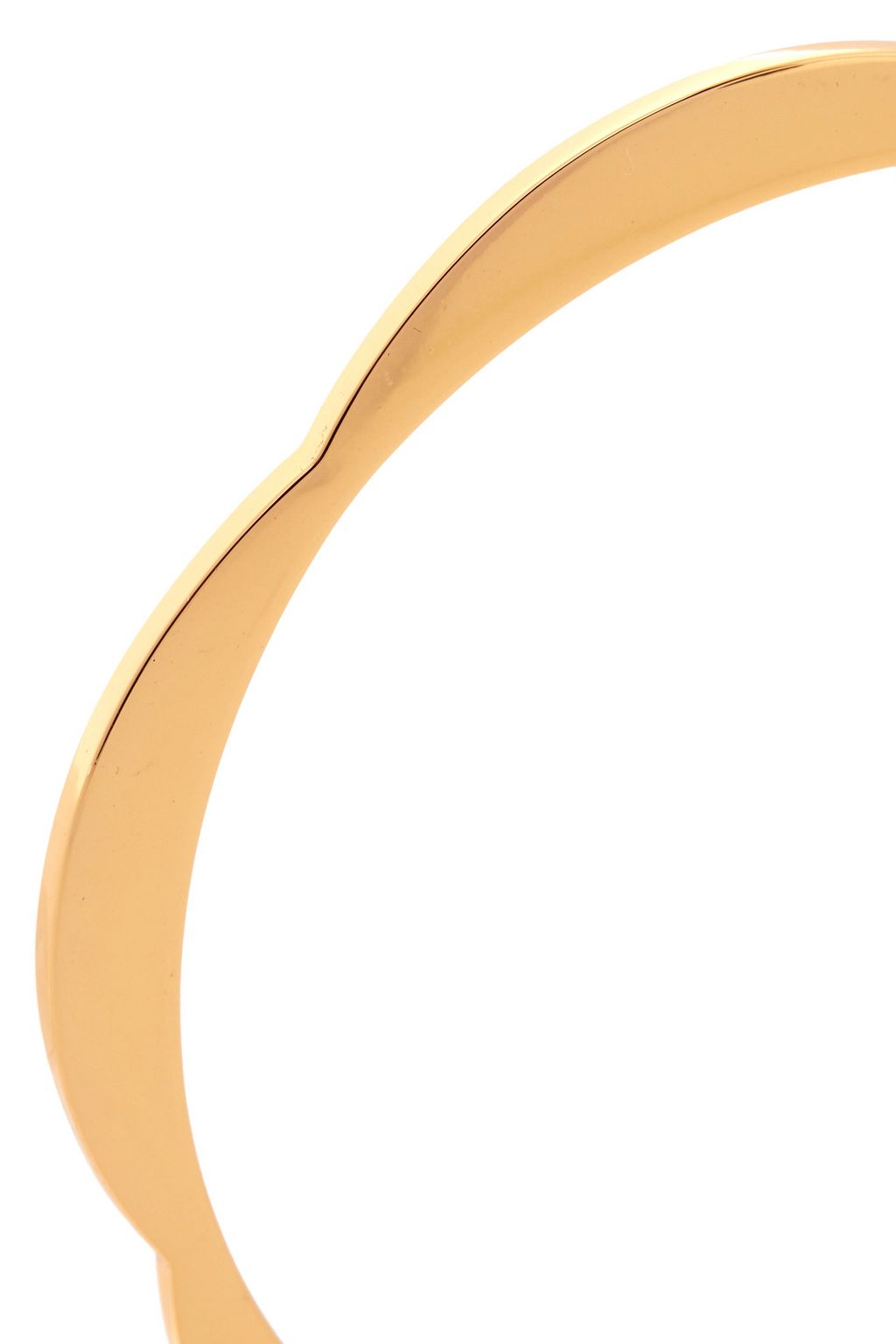 KATE SPADE NEW YORK Gold-tone hoop earrings