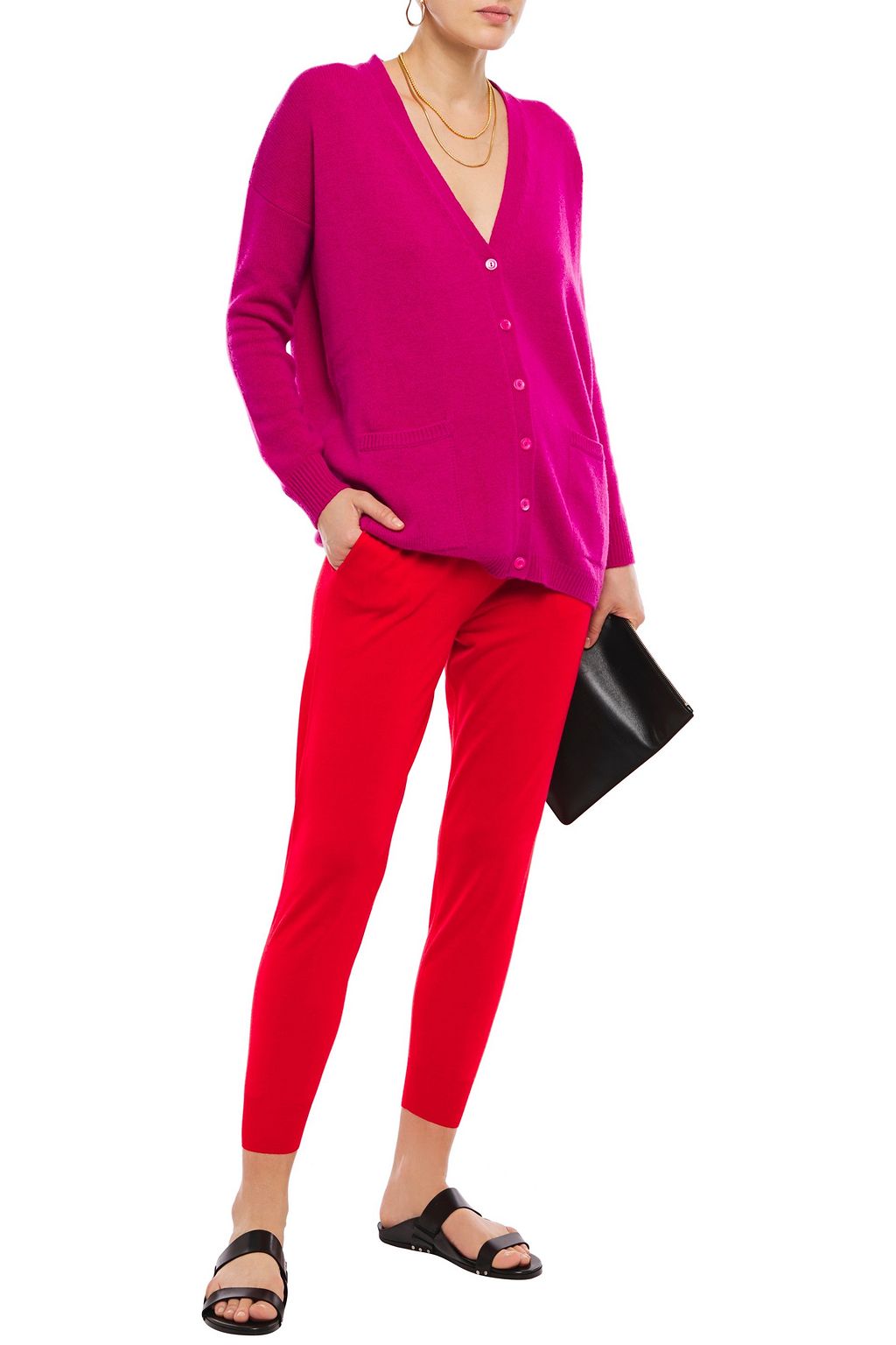 STELLA MCCARTNEY Wool track pants