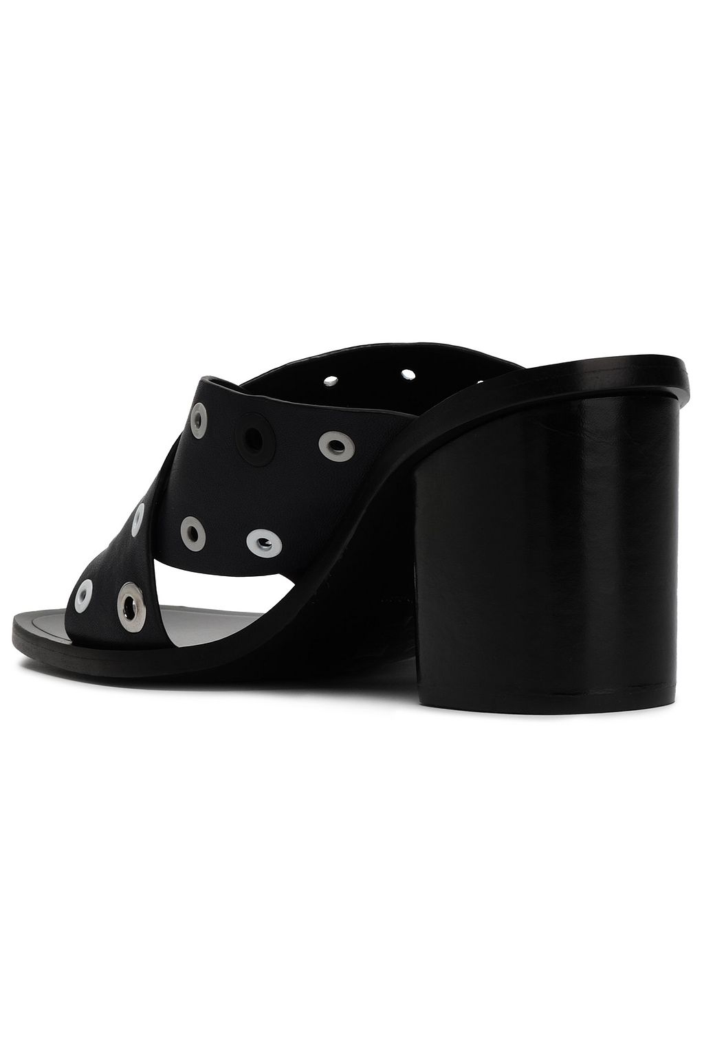 RAG & BONE Paige eyelet-embellished leather mules