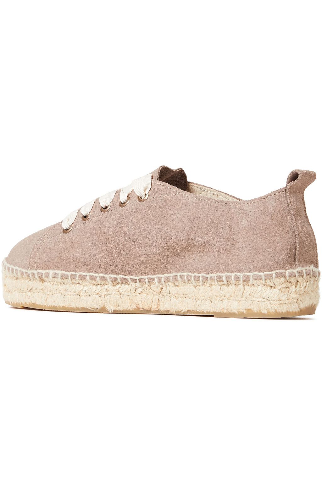 MANEBÍ Suede platform espadrille sneakers