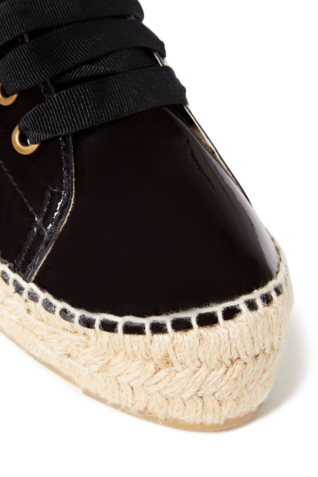 black espadrille sneakers