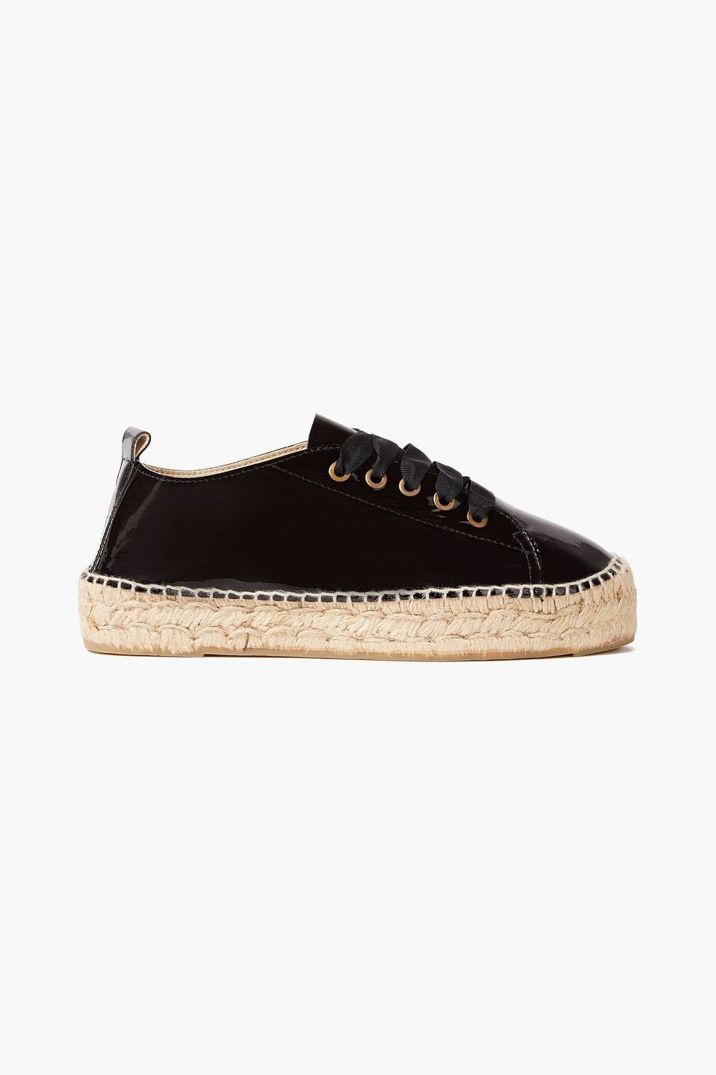 black espadrille sneakers