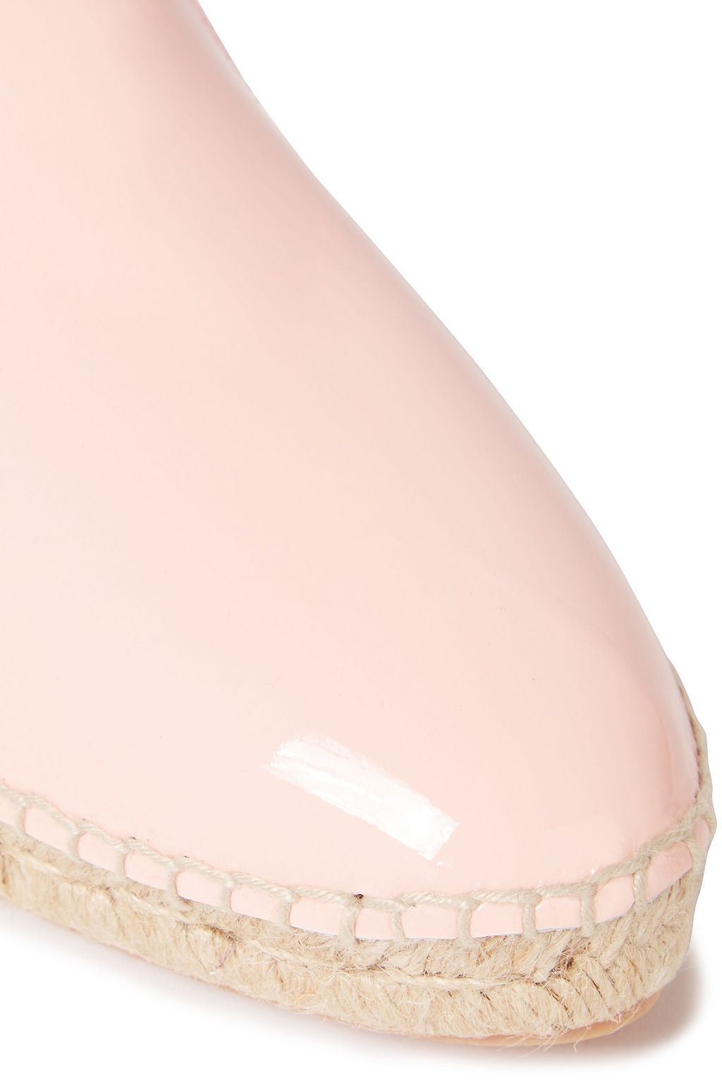 MANEBÍ Patent-leather espadrille slippers