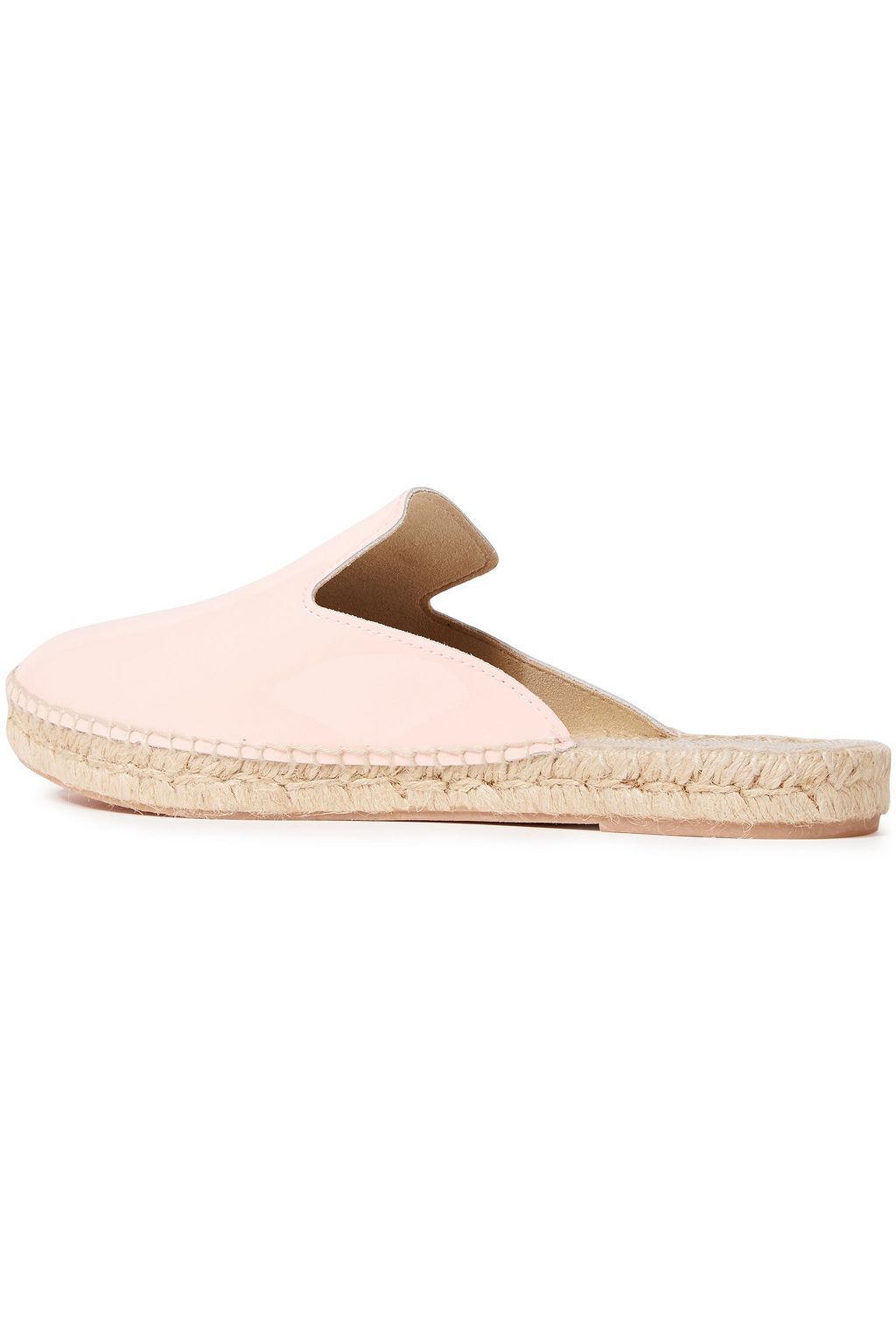 MANEBÍ Patent-leather espadrille slippers