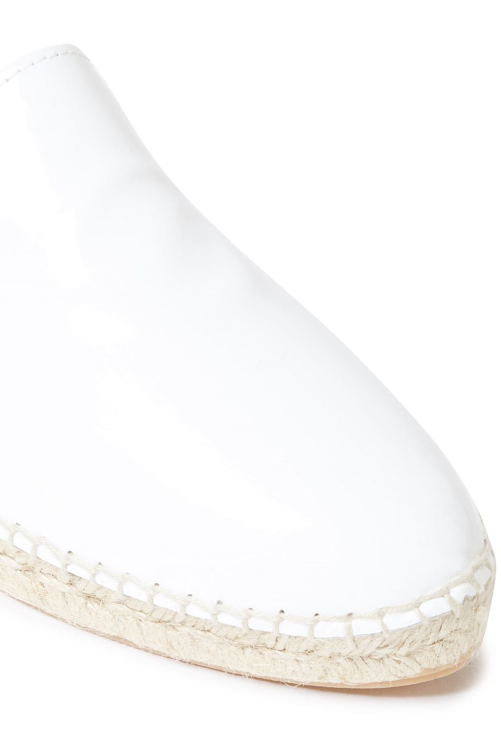 MANEBÍ Patent-leather espadrille slippers
