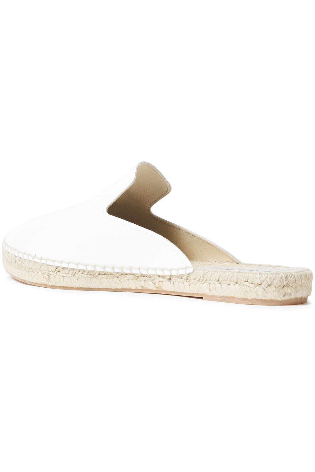 MANEBÍ Patent-leather espadrille slippers