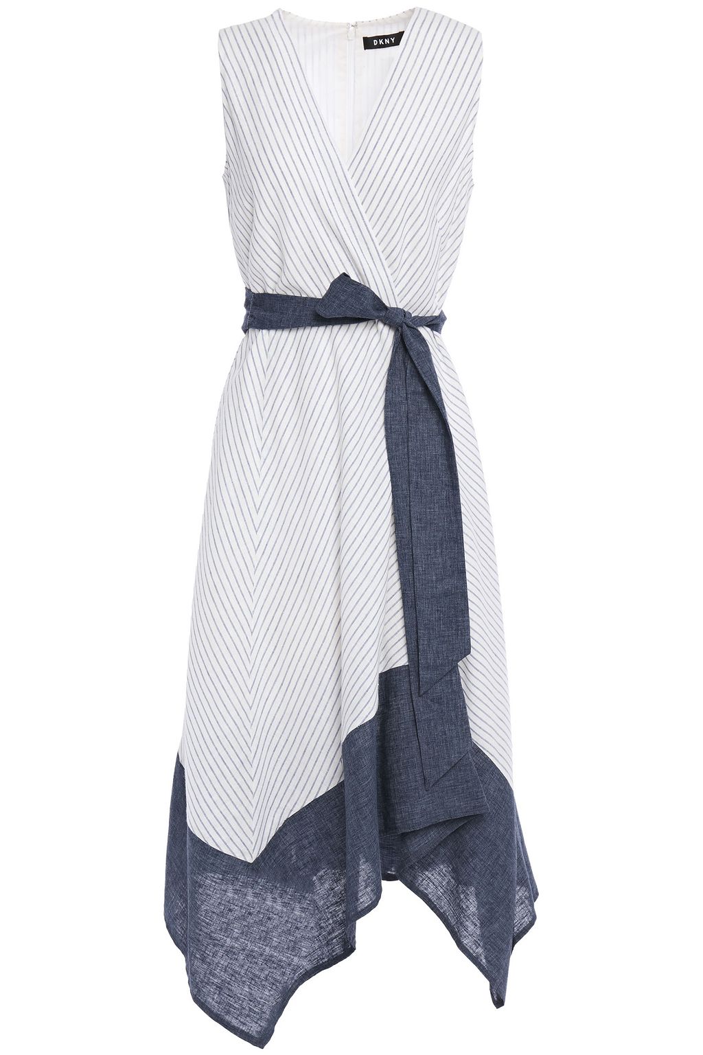 dkny linen dress