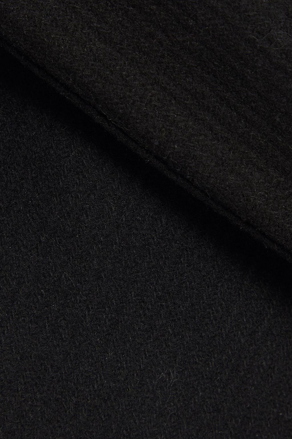 DKNY Brushed wool-blend felt coat