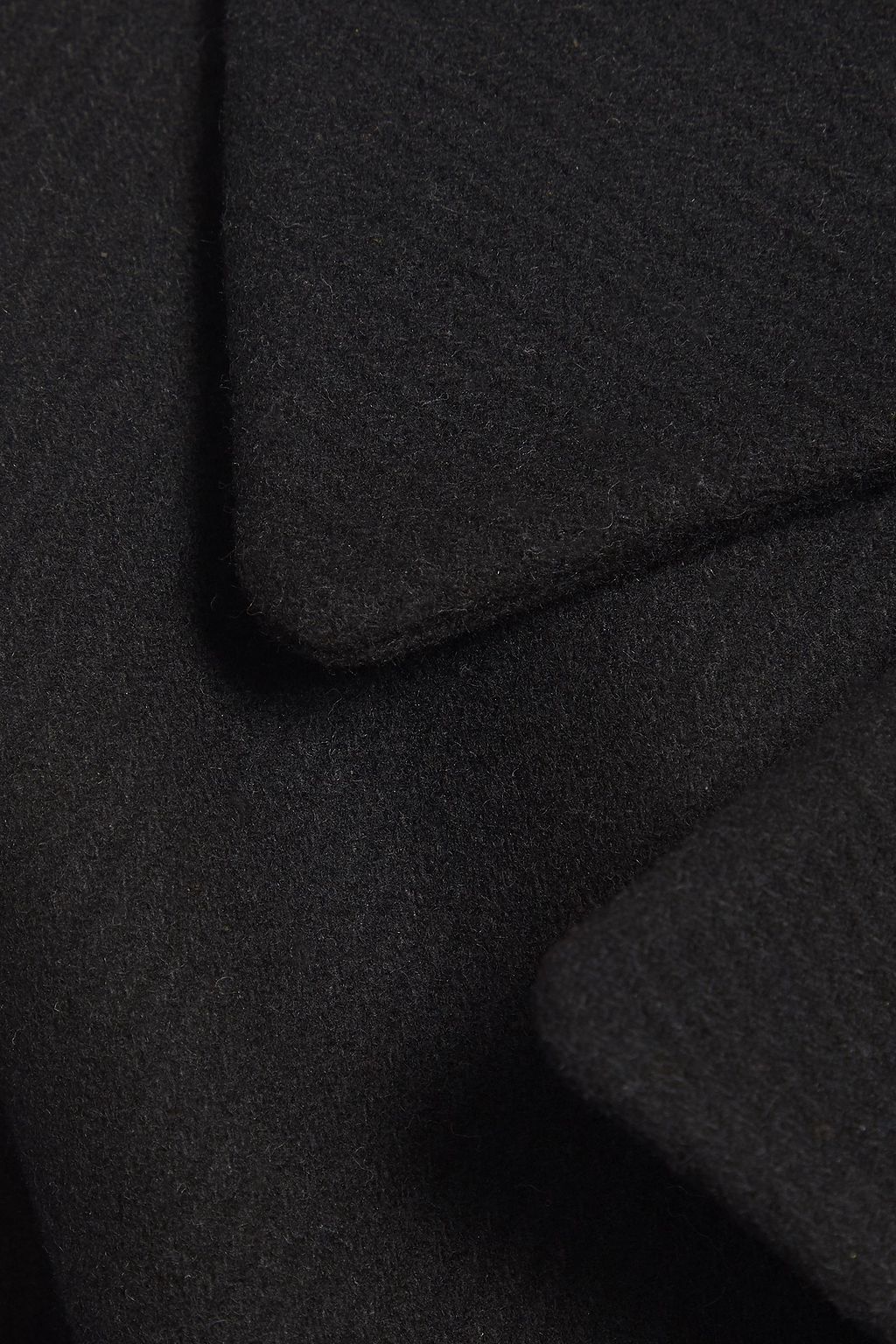 DKNY Brushed wool-blend coat