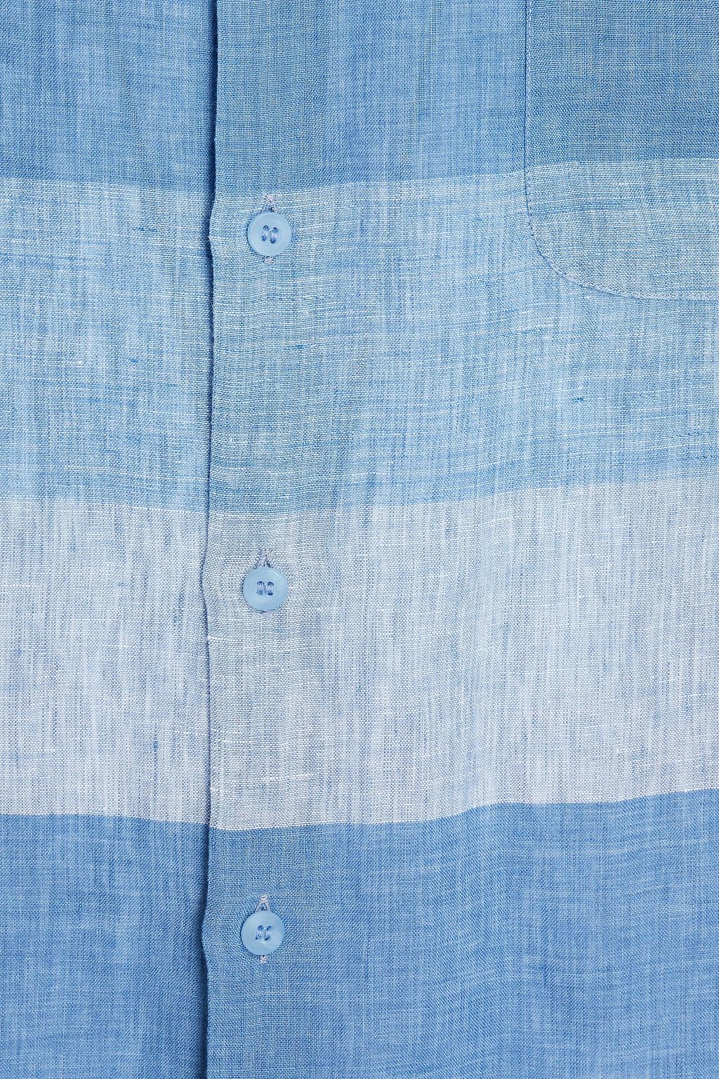 SUNSPEL Checked linen shirt