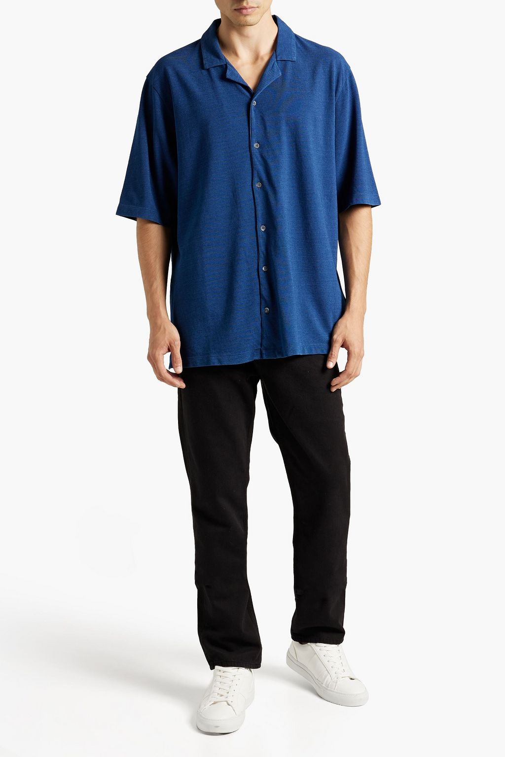SUNSPEL Cotton-piqué shirt