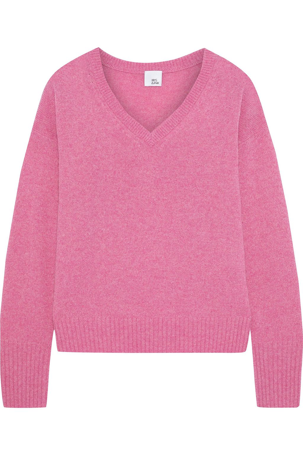 pink cashmere sweater