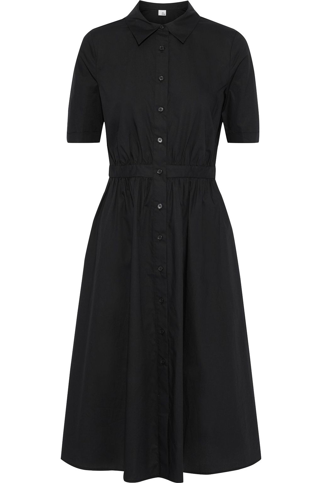 cotton poplin shirt dress