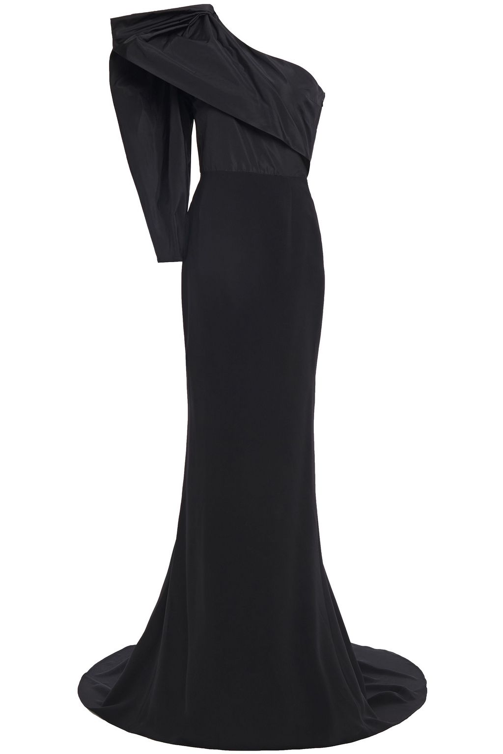 one sleeve black gown