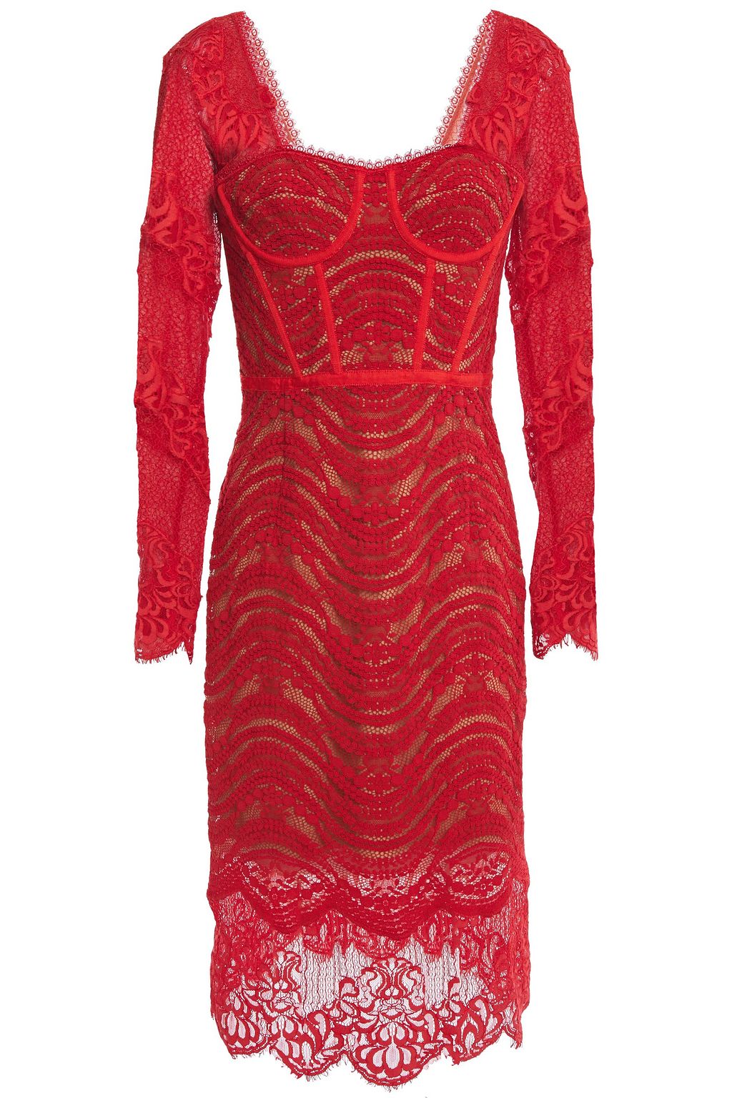 corded lace dress