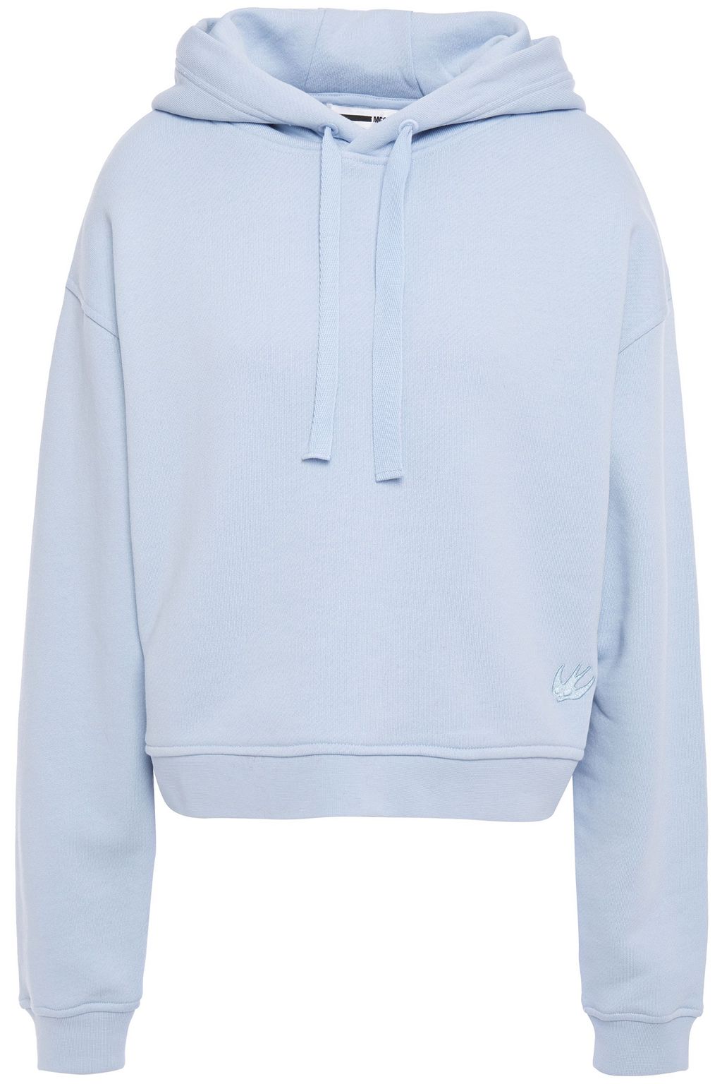 light blue designer sweatshirt