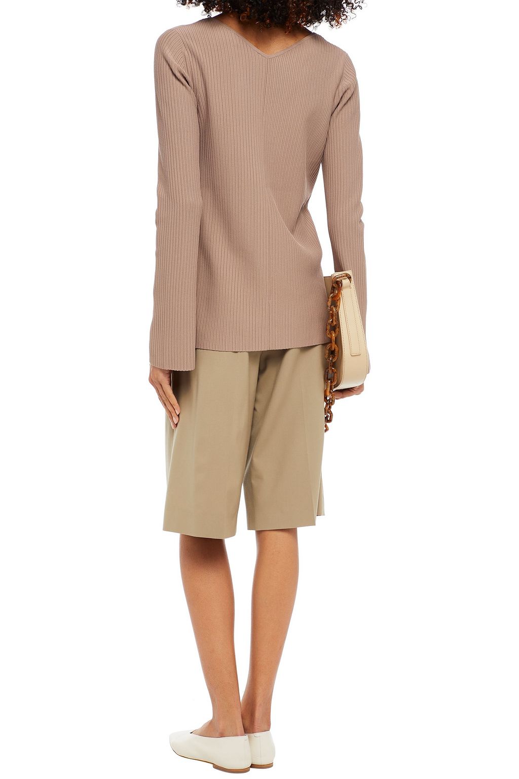 THEORY Ribbed-knit sweater