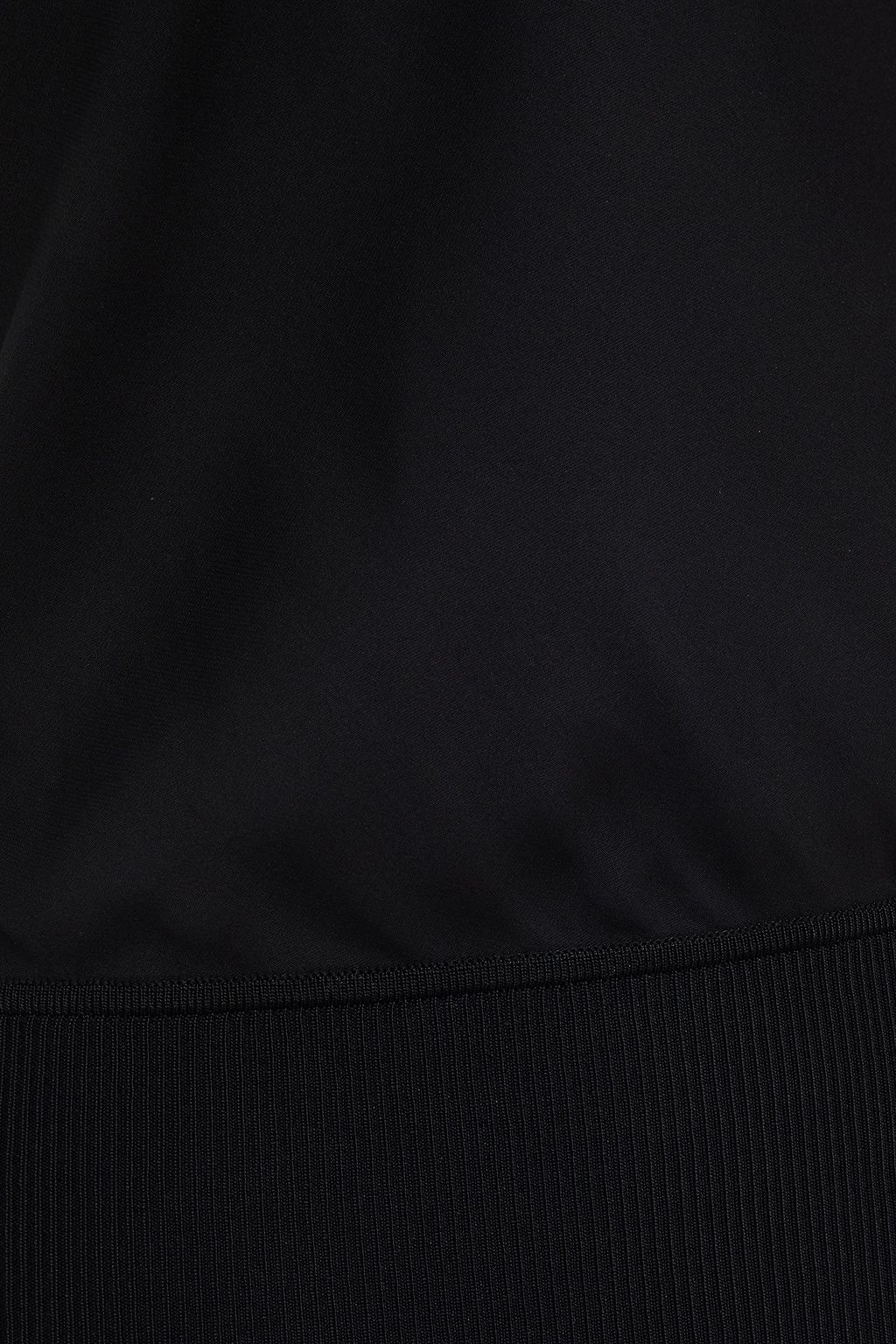 THEORY Draped silk crepe de chine top