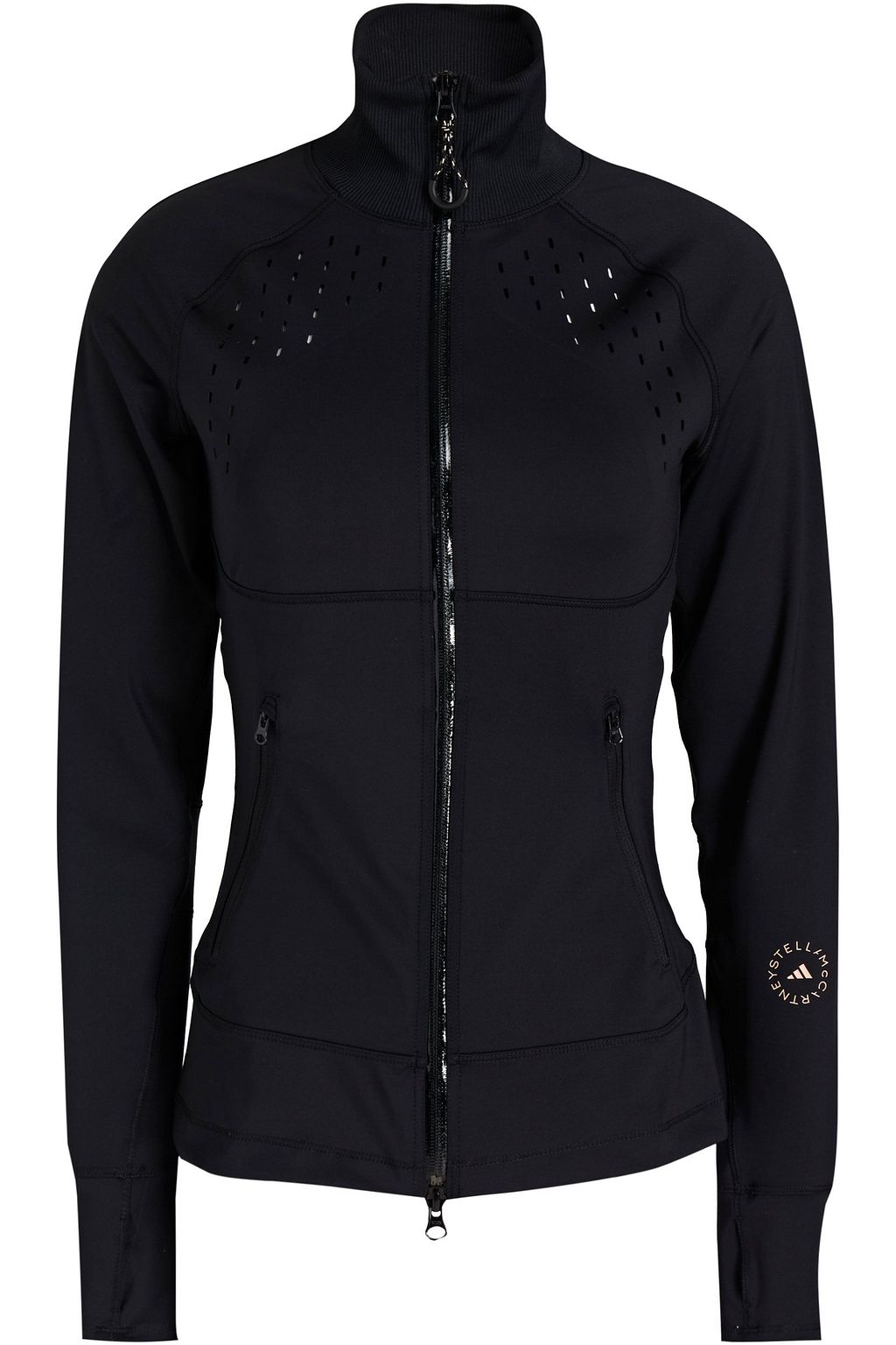 ADIDAS BY STELLA MCCARTNEY TruePurpose perforated printed stretch ...