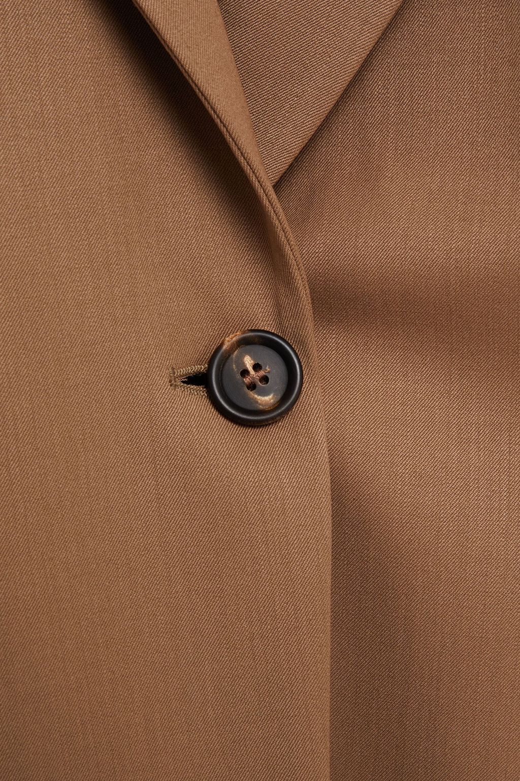 BRUNELLO CUCINELLI Belted wool-blend twill blazer