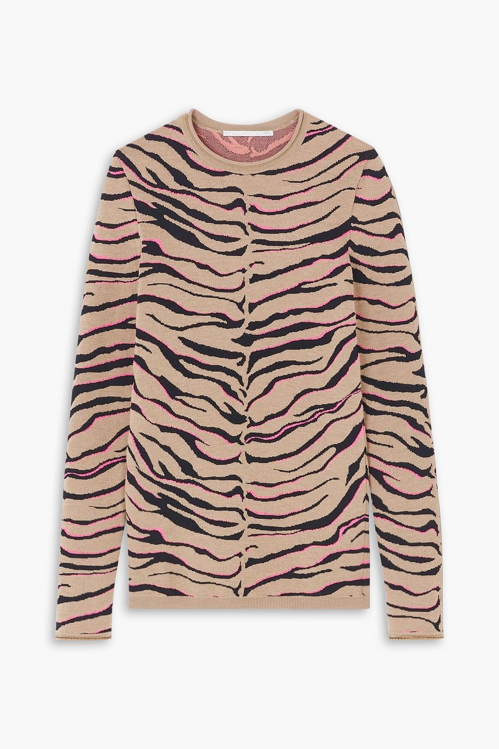 Metallic Jacquard Knit Sweater in Multicoloured - Valentino