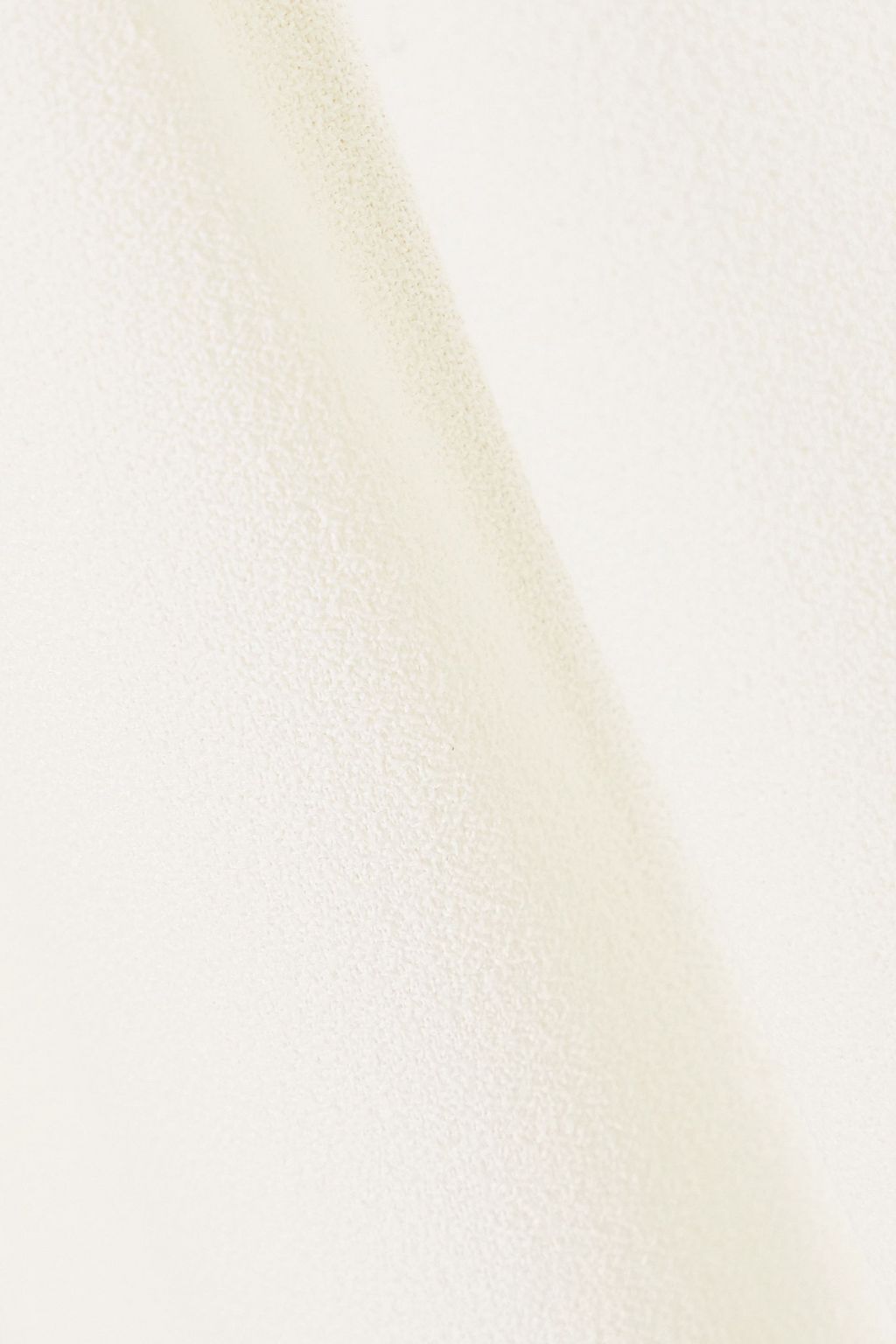 VICTORIA BECKHAM Chain-embellished crepe dress