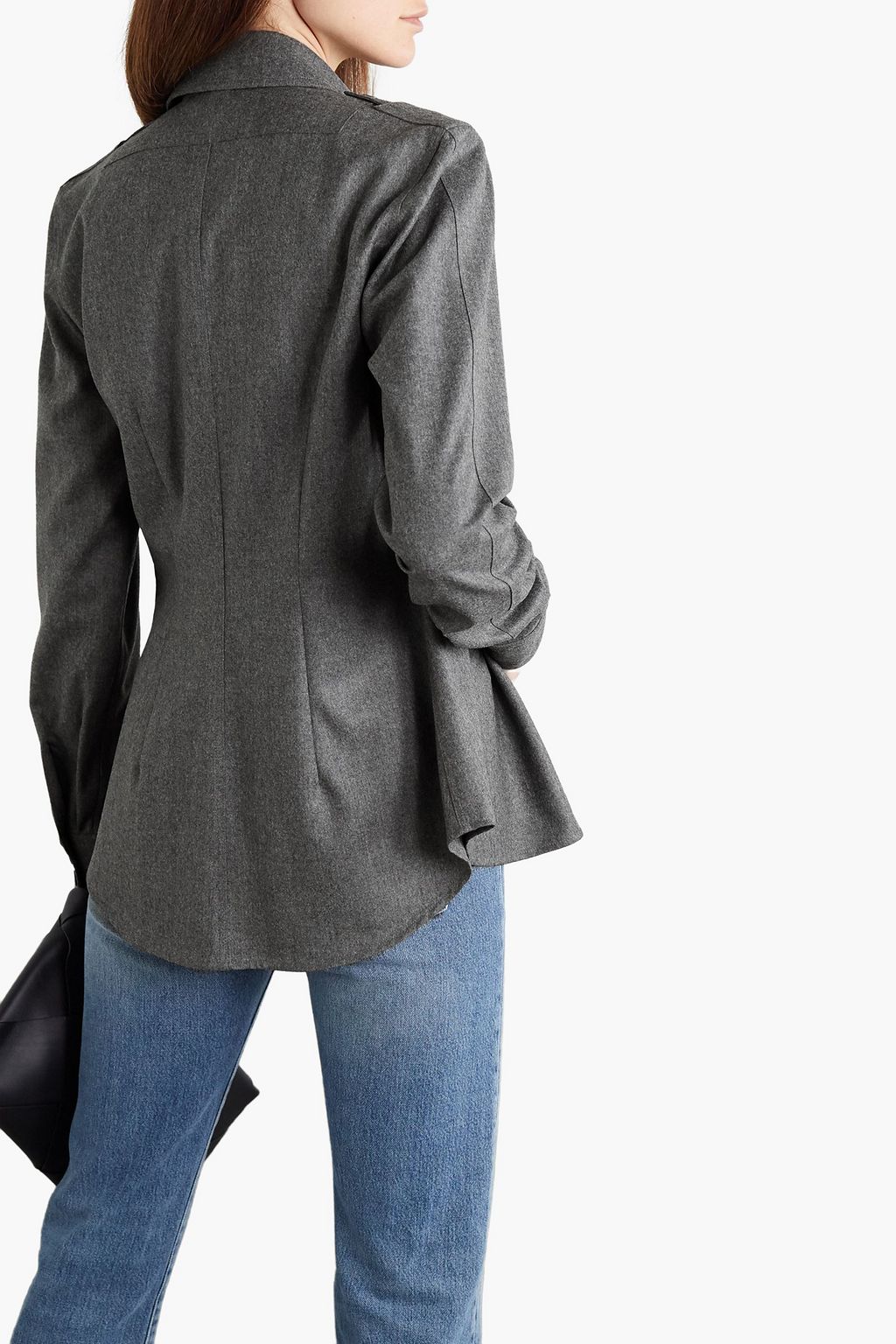 STELLA MCCARTNEY Hemd aus Woll-Flanell