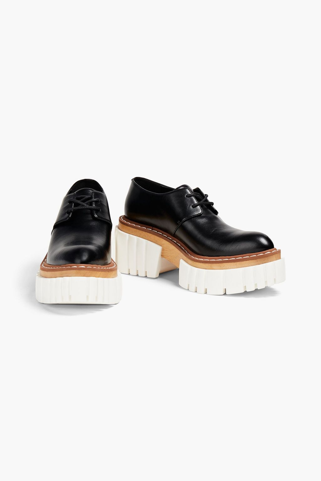 STELLA MCCARTNEY Faux leather brogues