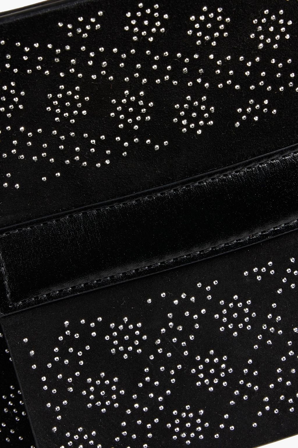ALAÏA Studded suede waist belt