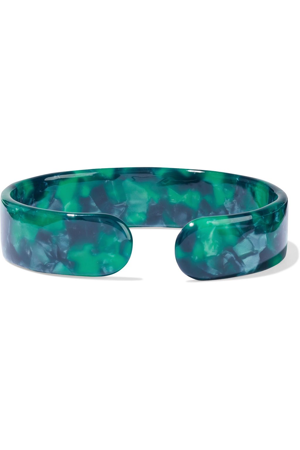 IRIS & INK Glory tortoiseshell Lucite cuff