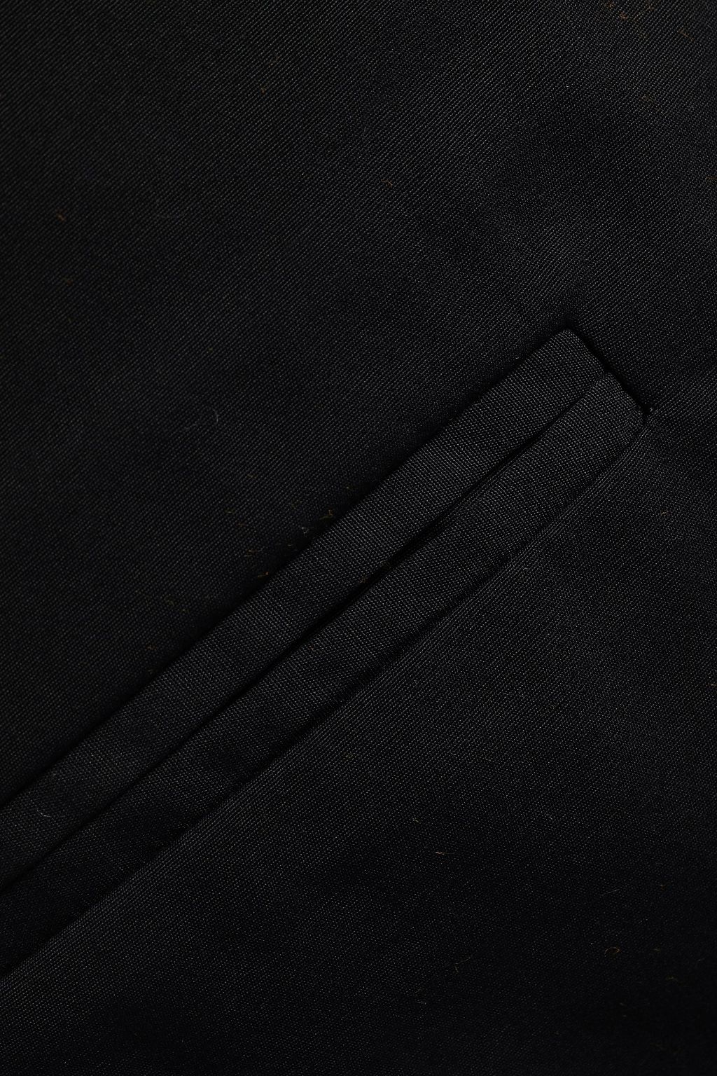 JOSEPH Bird belted cotton-sateen straight-leg pants
