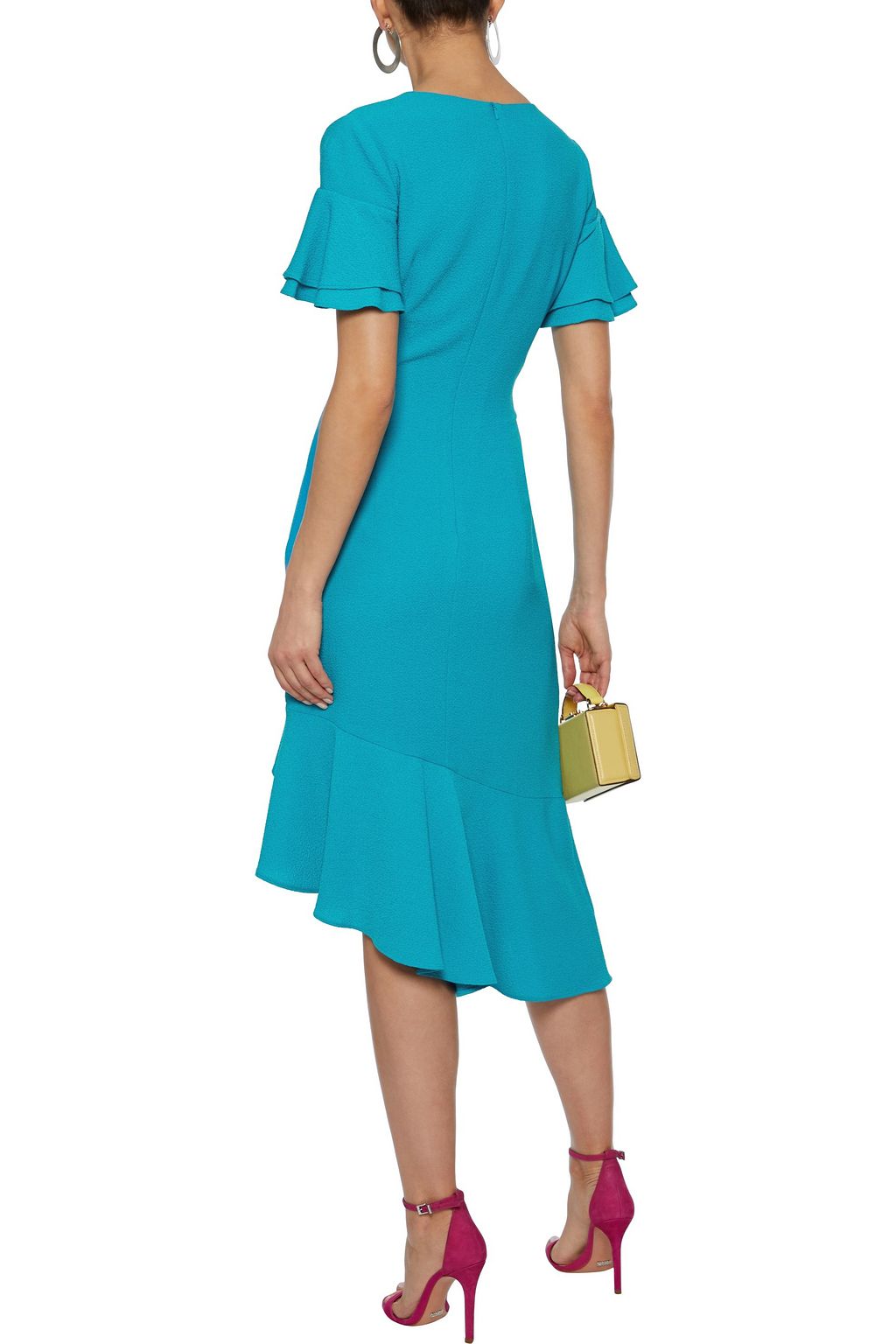 black halo ruiz dress