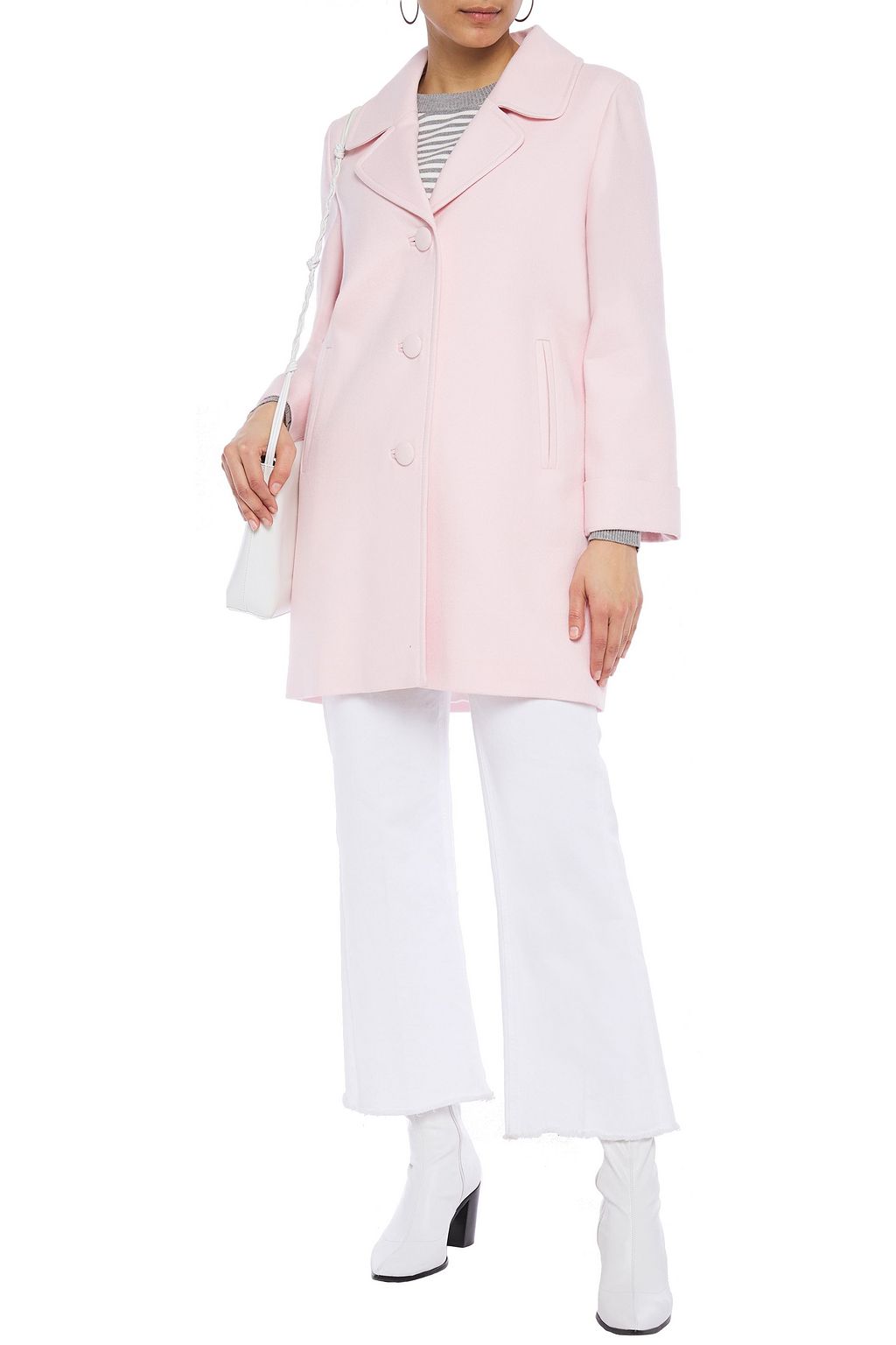 CLAUDIE PIERLOT Felt coat
