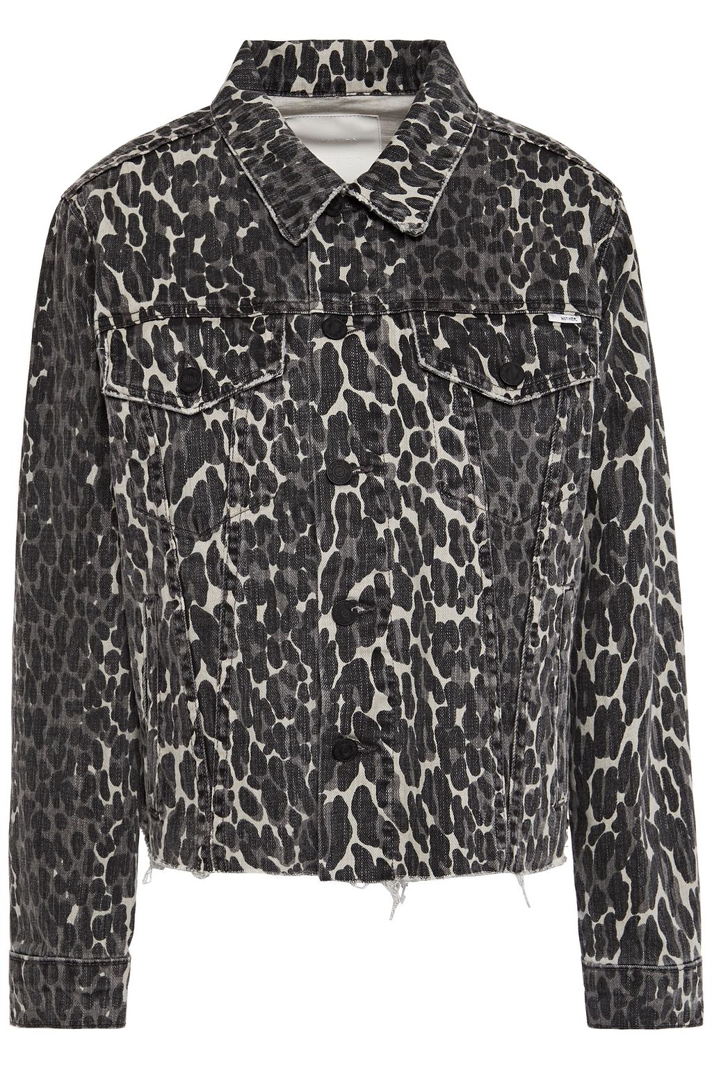 mother denim leopard
