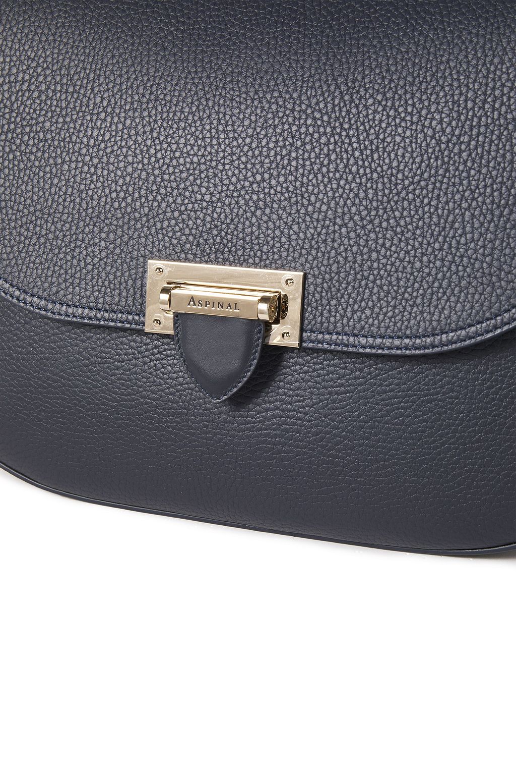 ASPINAL OF LONDON Pebbled-leather shoulder bag